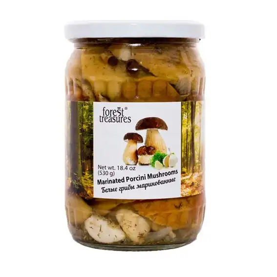 Маринована Манатарка -  Porcini (Boletus reticulatus) 530gr