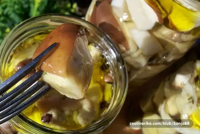 Маринована Манатарка -  Porcini (Boletus reticulatus) 530gr 2